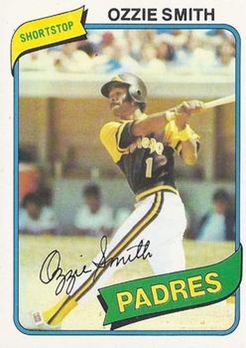 #205 Ozzie Smith - San Diego Padres - 1980 O-Pee-Chee Baseball
