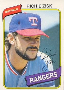 #325 Richie Zisk - Texas Rangers - 1980 O-Pee-Chee Baseball
