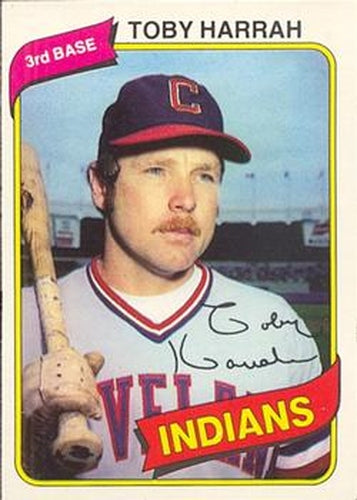 #333 Toby Harrah - Cleveland Indians - 1980 O-Pee-Chee Baseball