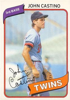 #76 John Castino - Minnesota Twins - 1980 O-Pee-Chee Baseball
