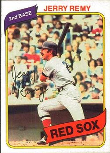 #85 Jerry Remy - Boston Red Sox - 1980 O-Pee-Chee Baseball
