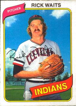 #94 Rick Waits - Cleveland Indians - 1980 O-Pee-Chee Baseball