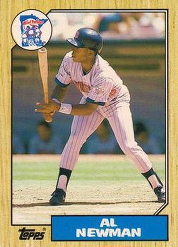 #86T Al Newman - Minnesota Twins - 1987 Topps Traded Baseball