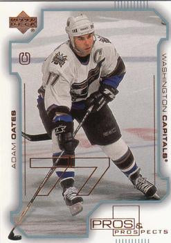 #86 Adam Oates - Washington Capitals - 2000-01 Upper Deck Pros & Prospects Hockey