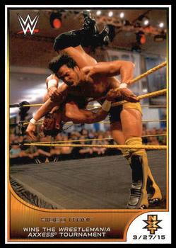 #86 Hideo Itami - 2016 Topps WWE Road to Wrestlemania Wrestling
