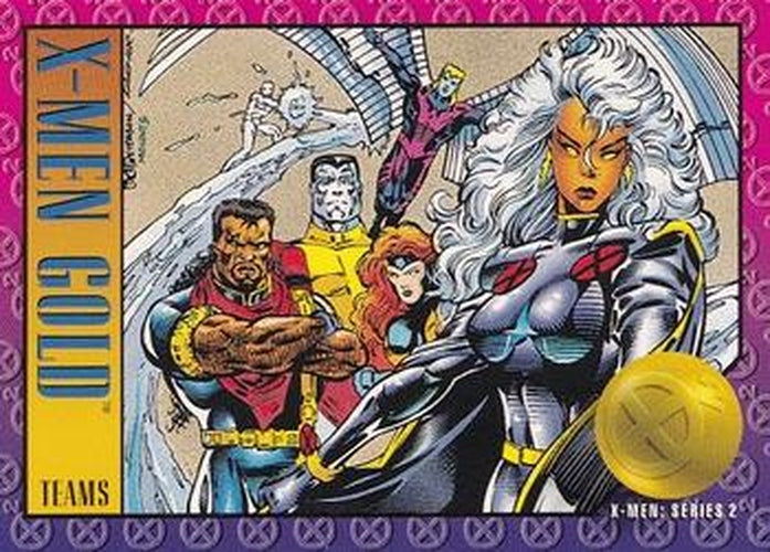 #86 X-Men Gold - 1993 SkyBox X-Men Series 2