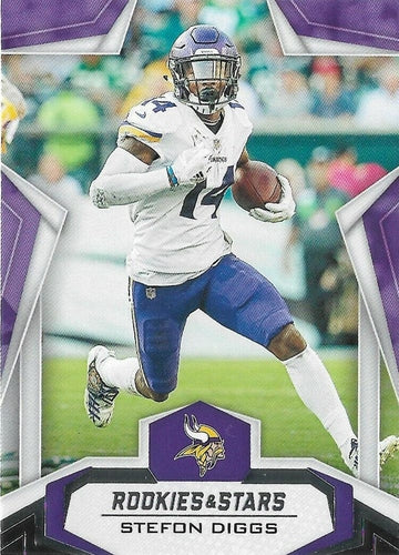 #86 Stefon Diggs - Minnesota Vikings - 2019 Panini Rookies & Stars Football