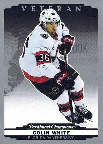 #86 Colin White - Florida Panthers - 2022-23 Parkhurst Champions - Silver Hockey