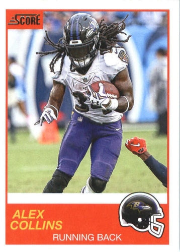 #86 Alex Collins - Baltimore Ravens - 2019 Score Football