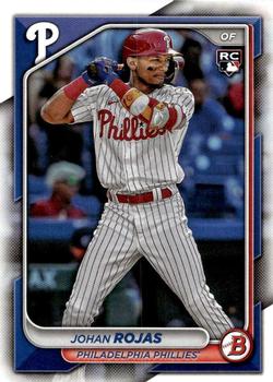 #86 Johan Rojas - Philadelphia Phillies - 2024 Bowman Baseball