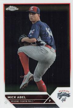 #PDC-86 Mick Abel - Reading Fightin Phils - 2023 Topps Pro Debut - Chrome Baseball