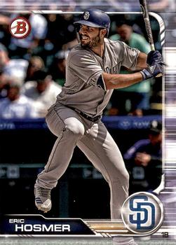 #86 Eric Hosmer - San Diego Padres - 2019 Bowman Baseball