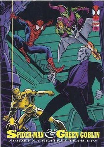 #86 Spider-Man & Green Goblin - 1994 Fleer The Amazing Spider-Man