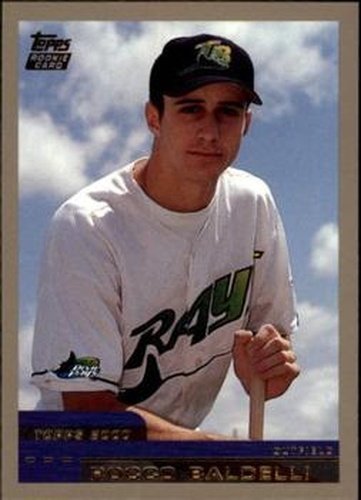 #T86 Rocco Baldelli - Tampa Bay Devil Rays - 2000 Topps Traded & Rookies Baseball