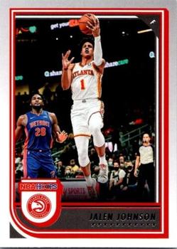 #86 Jalen Johnson - Atlanta Hawks - 2022-23 Hoops Basketball