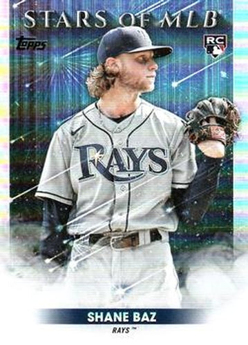 #SMLB-86 Shane Baz - Tampa Bay Rays - 2022 Topps Update - Stars of MLB Baseball