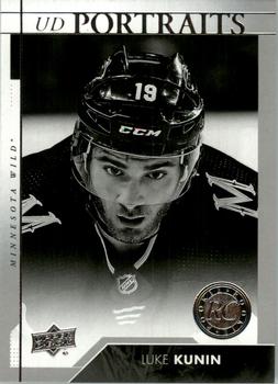 #P-86 Luke Kunin - Minnesota Wild - 2017-18 Upper Deck - UD Portraits Hockey