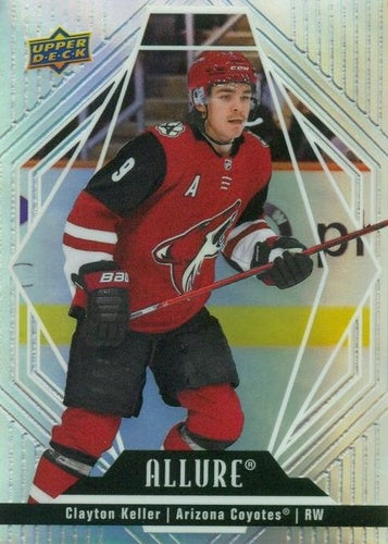 #86 Clayton Keller - Arizona Coyotes - 2022-23 Upper Deck Allure Hockey