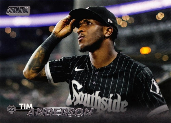 #86 Tim Anderson - Chicago White Sox - 2023 Stadium Club Baseball