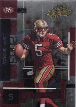 #86 Jeff Garcia - San Francisco 49ers - 2003 Playoff Absolute Memorabilia Football