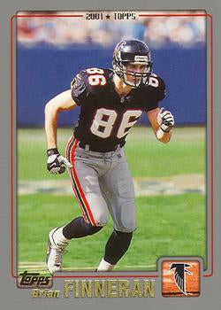 #86 Brian Finneran - Atlanta Falcons - 2001 Topps Football