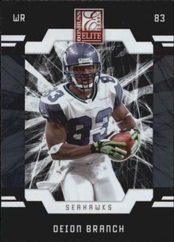 #86 Deion Branch - Seattle Seahawks - 2009 Donruss Elite Football