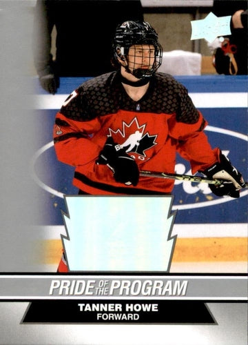 #86 Tanner Howe - Canada - 2023 Upper Deck Team Canada Juniors Hockey