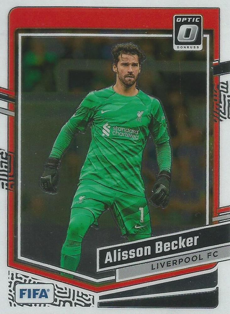#86 Alisson Becker - Liverpool - 2023-24 Donruss - Optic Soccer