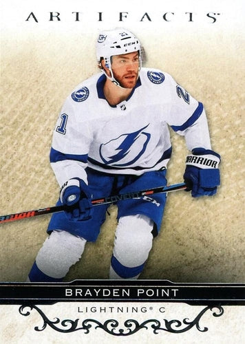 #86 Brayden Point - Tampa Bay Lightning - 2021-22 Upper Deck Artifacts Hockey