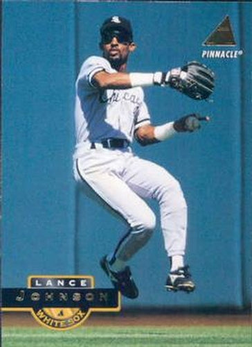 #86 Lance Johnson - Chicago White Sox - 1994 Pinnacle Baseball