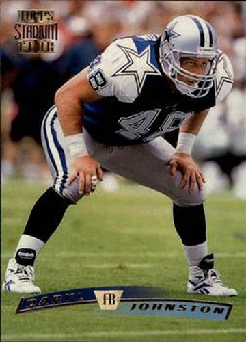 #86 Daryl Johnston - Dallas Cowboys - 1996 Stadium Club Football