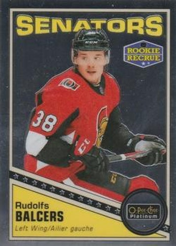 #R-86 Rudolfs Balcers - Ottawa Senators - 2019-20 O-Pee-Chee Platinum - Retro Hockey