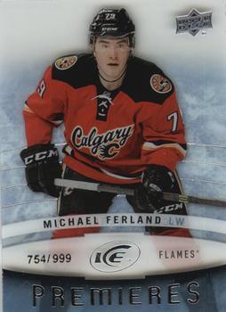 #86 Michael Ferland - Calgary Flames - 2014-15 Upper Deck Ice Hockey