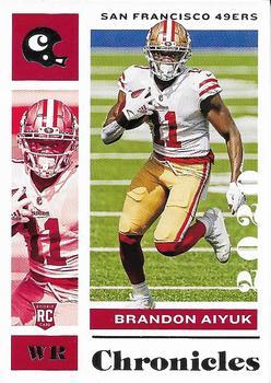#86 Brandon Aiyuk - San Francisco 49ers - 2020 Panini Chronicles Football