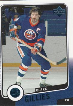 #86 Clark Gillies - New York Islanders - 2000-01 Upper Deck Legends Hockey