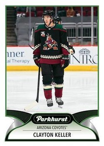 #86 Clayton Keller - Arizona Coyotes - 2021-22 Parkhurst Hockey