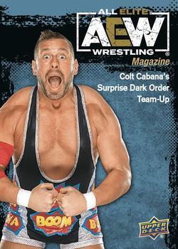 #86 Colt Cabana - 2021 Upper Deck AEW Wrestling