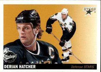 #86 Derian Hatcher - Dallas Stars - 2002-03 Upper Deck Vintage Hockey
