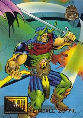 #86 Heimdall 2099 - 1994 Fleer Marvel Universe