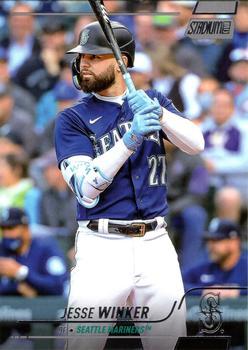 #86 Jesse Winker - Seattle Mariners - 2022 Stadium Club Baseball