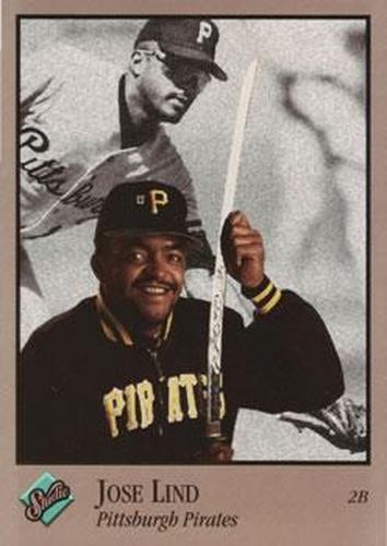 #86 Jose Lind - Pittsburgh Pirates - 1992 Studio Baseball