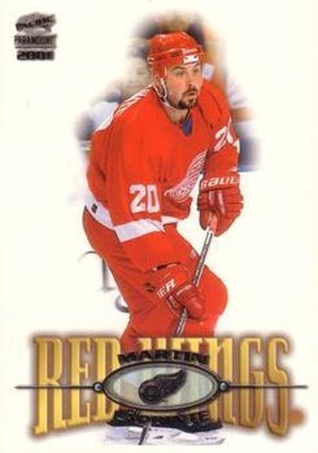 #86 Martin Lapointe - Detroit Red Wings - 2000-01 Pacific Paramount Hockey