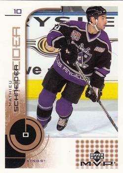 #86 Mathieu Schneider - Los Angeles Kings - 2002-03 Upper Deck MVP Hockey