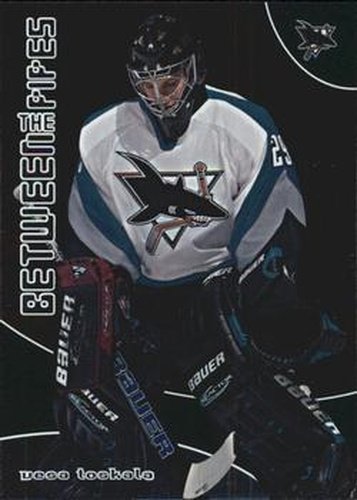 #86 Vesa Toskala - San Jose Sharks - 2001-02 Be a Player Between the Pipes Hockey