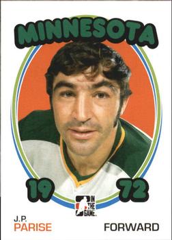 #86 J.P. Parise - Minnesota North Stars - 2009-10 In The Game 1972 The Year In Hockey