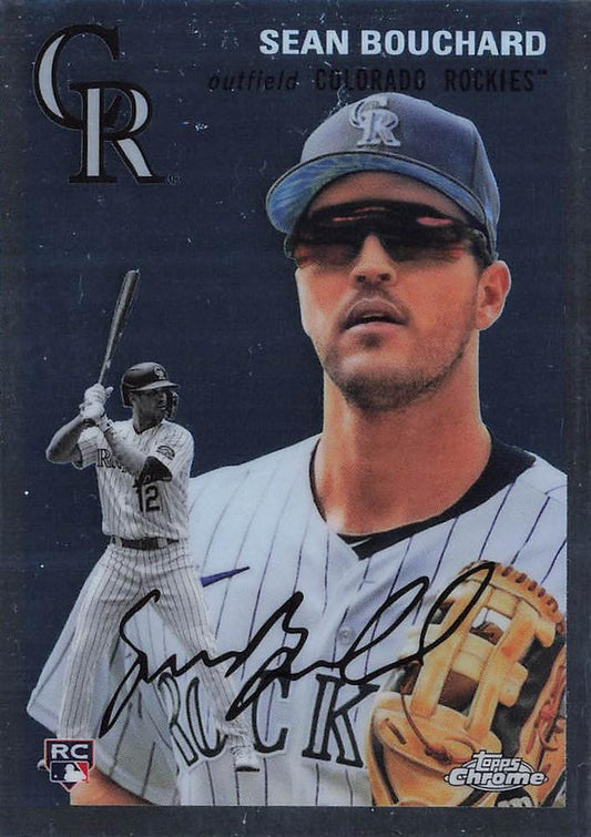 #86 Sean Bouchard - Colorado Rockies - 2023 Topps Chrome Platinum Anniversary Baseball