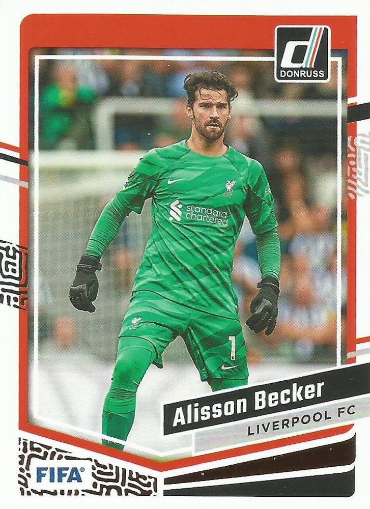 #86 Alisson Becker - Liverpool - 2023-24 Donruss Soccer