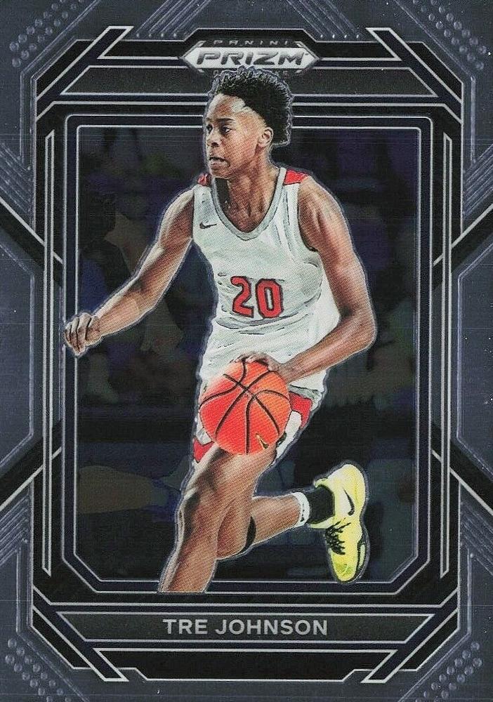 #86 Tre Johnson - Link Academy Lions - 2023 Panini Prizm Draft Picks Basketball