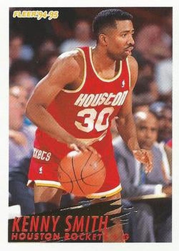 #86 Kenny Smith - Houston Rockets - 1994-95 Fleer Basketball