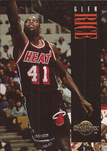 #86 Glen Rice - Miami Heat - 1994-95 SkyBox Premium Basketball